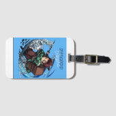 Gepäckmarke Gepäckanhänger (Vorderseite (Horizontal))