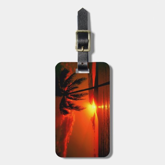 Gepäckmarke Gepäckanhänger (Vorderseite vertikal)