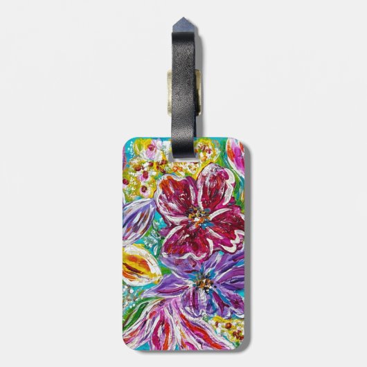 Gepäckmarke Gepäckanhänger (Rückseite vertikal)