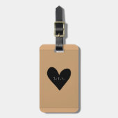 Gepäckmarke Gepäckanhänger (Vorderseite vertikal)