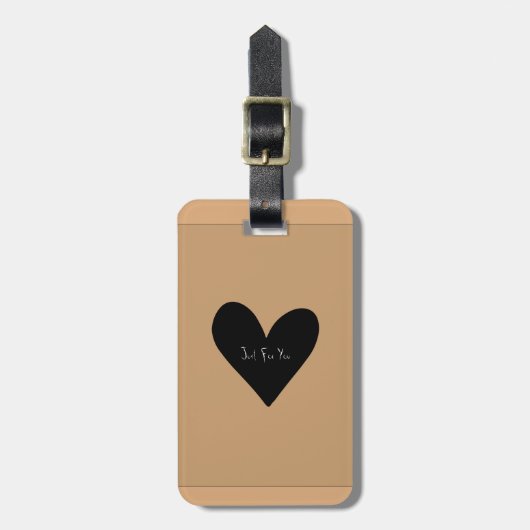 Gepäckmarke Gepäckanhänger (Vorderseite vertikal)