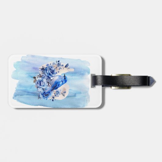 Gepäckmarke Gepäckanhänger (Rückseite horizontal)