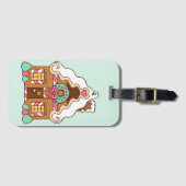 Gepäckmarke Gingerbrei House Gepäckanhänger (Vorderseite (Horizontal))