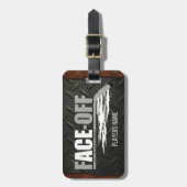 Gepäckmarke (Hockey) Gepäckanhänger (Vorderseite vertikal)