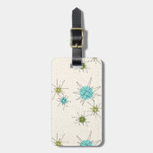 Gepäckmarke Iconic Atomic Sternexplosionen Gepäckanhänger (Vorderseite vertikal)