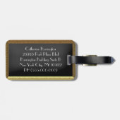 Gepäckmarke Ihres Hundes für Foto Gepäckanhänger (Rückseite horizontal)