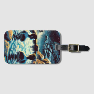 Gepäckmarke - Junge Männer in Onsen Gepäckanhänger