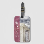 Gepäckmarke Katar Heritage Gepäckanhänger (Vorderseite Vertikal)