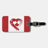 Gepäckmarke Liebe Kanada Gepäckanhänger (Vorderseite horizontal)