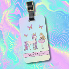 Gepäckmarke "Magical Unicorn" Gepäckanhänger