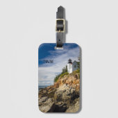 Gepäckmarke "Maine" Gepäckanhänger (Vorderseite Vertikal)