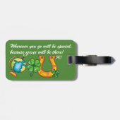 Gepäckmarke mit Angebot - SRF Gepäckanhänger (Rückseite horizontal)