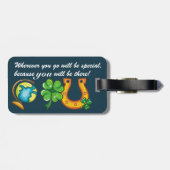 Gepäckmarke mit Angebot - SRF Gepäckanhänger (Rückseite horizontal)