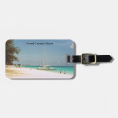 Gepäckmarke mit Beach Scene Gepäckanhänger (Vorderseite horizontal)