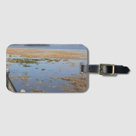 Gepäckmarke Morecambe Bay Gepäckanhänger (Vorderseite (Horizontal))