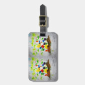 Gepäckmarke "Nature Fantasy Trees" Gepäckanhänger (Vorderseite vertikal)