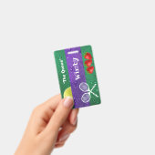 Gepäckmarke oder Abzeichen Ausweis (Handheld)