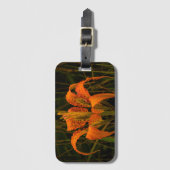 Gepäckmarke "Pine Lily" Gepäckanhänger (Vorderseite Vertikal)