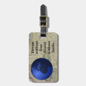 Gepäckmarke - Reise Gepäckanhänger (Vorderseite vertikal)