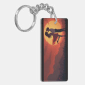 Gepäckmarke rot schlüsselanhänger (Vorderseite links)