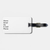 Gepäckmarke von Venedig Gepäckanhänger (Rückseite horizontal)