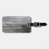 Gepäckmarke "Weathered Door Planks" Gepäckanhänger (Vorderseite horizontal)