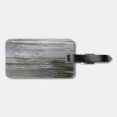 Gepäckmarke "Weathered Door Planks" Gepäckanhänger (Rückseite horizontal)