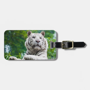Gepäckmarke "White Tiger" Gepäckanhänger