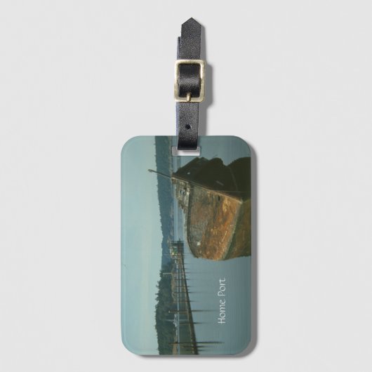 Gepäckmarke - Zuhause Port Gepäckanhänger (Vorderseite Vertikal)