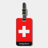 Gepäckmarken der Patriotischen Schweiz, Schweizer  Gepäckanhänger (Vorderseite vertikal)