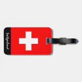 Gepäckmarken der Patriotischen Schweiz, Schweizer  Gepäckanhänger (Rückseite horizontal)