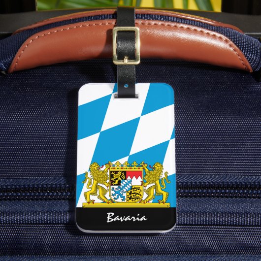 Gepäckmarken des Patriotischen Bayern, Bayerische  Gepäckanhänger (Vorderseite Insitu 2)