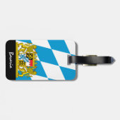 Gepäckmarken des Patriotischen Bayern, Bayerische  Gepäckanhänger (Rückseite horizontal)
