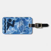 Gepäckmarken für das Baden Gepäckanhänger (Vorderseite horizontal)