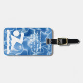 Gepäckmarken für das Baden Gepäckanhänger (Vorderseite horizontal)