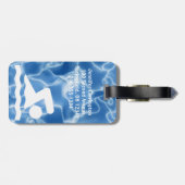 Gepäckmarken für das Baden Gepäckanhänger (Rückseite horizontal)