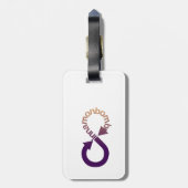 Gepäckmarken Gepäckanhänger (Rückseite vertikal)