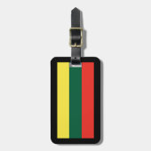 Gepäckmarken in Litauen Gepäckanhänger (Vorderseite vertikal)