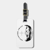 Gepäckmarken warten gepäckanhänger (Vorderseite vertikal)