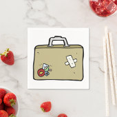 Gepäckpapier Napkins Serviette