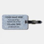 Gepäcksmarke für den personalisierbaren Hockey Goa Gepäckanhänger (Rückseite horizontal)