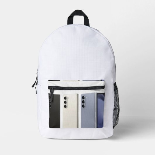 Gepäckstück Bedruckter Rucksack (Vorderseite)