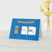 Gepäckstück für die individuelle Pflege Karte (Gelbe Blume)