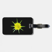 Gepäckstück für weniger als 100 Blume Gepäckanhänger (Rückseite horizontal)