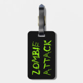 Gepäckstück Gepäckanhänger (Rückseite vertikal)