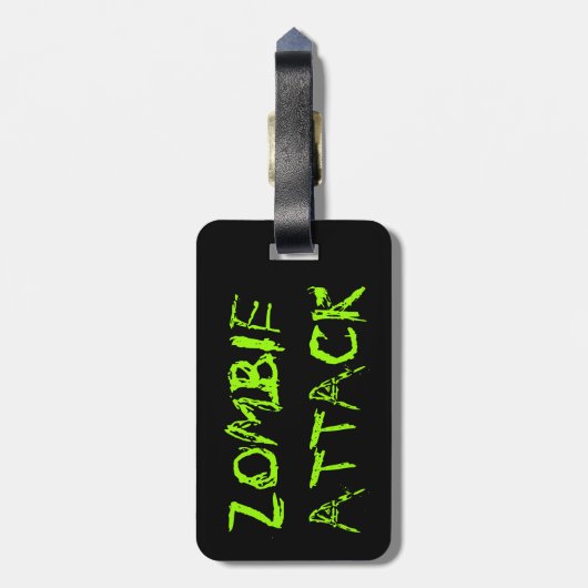 Gepäckstück Gepäckanhänger (Rückseite vertikal)