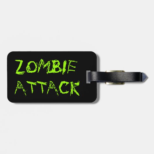 Gepäckstück Gepäckanhänger (Rückseite horizontal)