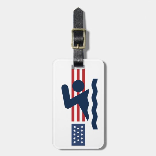 Gepäckstück Gepäckanhänger (Vorderseite vertikal)