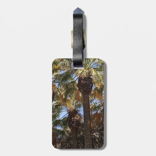 Gepäckstück Palm Trees Gepäckanhänger (Rückseite vertikal)