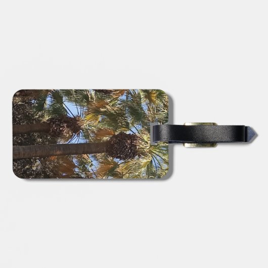 Gepäckstück Palm Trees Gepäckanhänger (Rückseite horizontal)